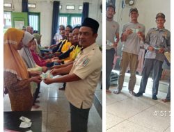 Iskandar, Kepala Kampung Sumber Sari Kecamatan Banjit Menggelar Penyaluran BLT – DD Triwulan Ke IV Tahun 2025 & Insentif.