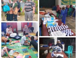 Ketua Ibu PKK Kecamatan Sinunukan Kunjungi Posko Pengungsian dan Pastikan Dapur Umum.