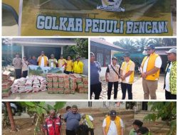 GOLKAR Peduli Bencana “Pray for Mandailing Natal” Kunjungi Warga Terdampak Banjir