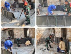 Babinsa Koramil Selo Dorong Semangat Pelaku Usaha Bengkel Las di Dukuh Senet