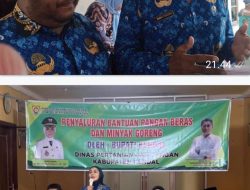 Bupati Kendal Dinas Pertanian Serahkan Bantuan Pangan di Desa Lebosari Kangkung