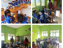 Bhabinkamtibmas Monitoring Penyaluran MBG di Baradatu