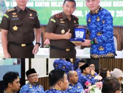 Kantor Pertanahan Kota Cilegon Mengikuti Kegiatan Pemaparan Materi Sinergitas ATR/BPN Kejaksaan Serta Penyuluhan Hukum