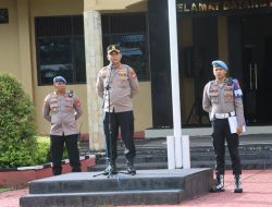 Kapolres Maros Tekankan Personel Jauhi Pelanggaran, Kapolres: Jaga Marwah Nama Baik Institusi