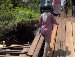 Pasca Banjr, Masyarakat Minta Pemda Perbaiki Jalan Artanatif Di Aceh Singkil