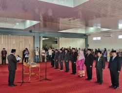 Wabub Murison Lantik & Rotasi Delapan Pejabat Baru Eselon II