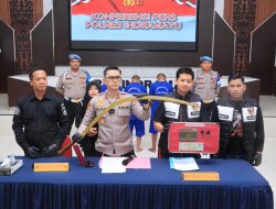 Polisi Ringkus Komplotan Begal Remaja, Dua Pelaku Utama dan Satu Penadah Diamankan