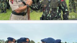 Pesan Dansat Brimob Polda Sulsel pada Sertijab Danyon D Pelopor