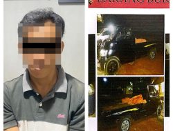 DPO Pelaku Curat 17 Batang Potongan Besi Rel PT. KAI Diringkus Satreskrim Polres Way Kanan