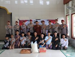 Satreskrim Polres Kendal Bersama Anak Yatim Piatu Panti Asuhan Sjarifudin