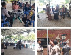 Patroli di Objek Wisata Water Byur, Polsek Baradatu Himbau Pengunjung Utamakan Keselamatan