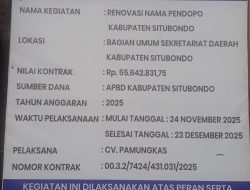 “Buang Anggaran Hanya Karena Sebuah Nama Pendopo Ditanggapi Jurnalis Senior?!”