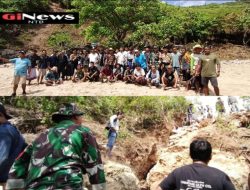 Kodim 1620/Loteng Kawal Penutupan Tambang Emas Ilegal di Gunung Dundang Desa Kuta