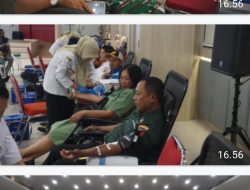 Sambut Hari Juang TNI-AD, Kodim 0735/Surakarta Gelar Bhakti Kesehatan Donor Darah