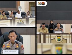 Kapolda Lampung Pimpin Konferensi Pers, Ungkap Kasus Kapal Ronmas 69 Terhantam Ombak
