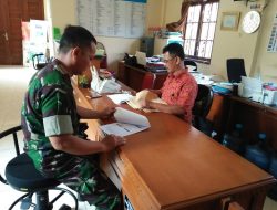 Babinsa Kepatihan Wetan Adakan Update Puldata Teritorial Guna Wujudkan Kemanunggalan TNI-Rakyat