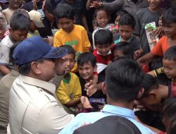 Anak-anak di Aceh Tamiang Antusias Bertemu Prabowo: Terima Kasih Bapak Presiden