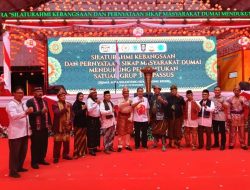 Lembaga Adat Melayu Riau (LAMR) dan 17 Suku Adat di Dumai hadir dalam Silaturahmi Kebangsaan & Pernyataan Sikap Dukungan untuk Grup 3 Kopassus