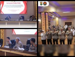 Polda Lampung Terima Kunjungan Tim Puslitbang Polri: Tingkatkan Kinerja dan Pelayanan