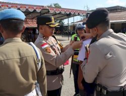 Kesiapsiagaan Jelang Nataru, Polres Sumba Barat Laksanakan Apel Gelar Pasukan Ops Lilin Turangga 2025