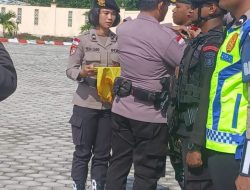 Waka Polres SBD, Kompol Jefris LD. Fanggi Dae, SH Pimpin Gelar Upacara Pasukan Pengamanan Natal 2025 dan Tahun Baru 2026