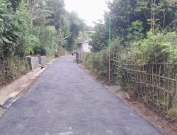 Pemerintah Desa Warungpring Sampaikan Terima Kasih atas Bantuan APBD untuk Pembangunan Jalan