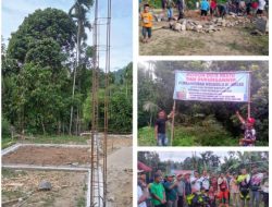 Organisasi PERDUS 05 Menjalankan Program Pembangunan Mushola Al Ikhlas di Kadus 05 Desa Muara Pemuat.