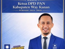 Dr. Resmen Kadapi Terpilih Jadi Ketua DPD PAN Way Kanan, Menguatkan Prediksi Maju Wakil Bupati