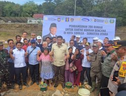 Tepati Janji, Pemerintah Mulai Bangun Hunian Tetap untuk Warga Terdampak Bencana Sumatera