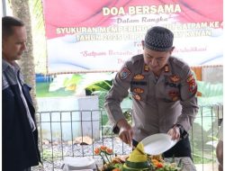 HUT Satpam Ke – 45, Polres Way Kanan Gelar Doa Bersama di Masjid Darul Fattah