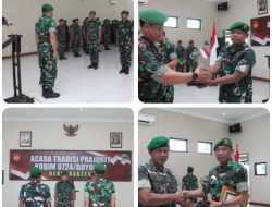 Pimpin Tradisi Korp Raport Pindah Satuan, Dandim 0724/Boyolali Tekankan Loyalitas dan Jaga Silaturahmi