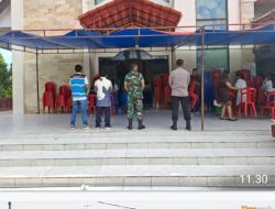 Kodim 1601/Sumba Timur Laksanakan Pengamanan Ibadah Natal di Sejumlah Gereja