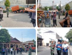 Wujudkan Linmas Tangguh & Cekatan, Babinsa Danukusuman Latih Fisik Bersama