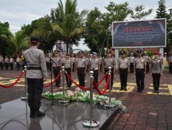 Kapolres Lebak Pimpin Upacara Kenaikan Pangkat Personel Polres Lebak Periode 1 Januari 2025