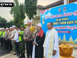 Sambut Malam Pergantian Tahun, Polres Loteng Gelar Doa Bersama Lintas Agama.