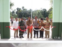 Resmikan Kantor Koramil Tamansari, Bupati Boyolali Harap Semangat Pengabdian TNI Kian Meningkat