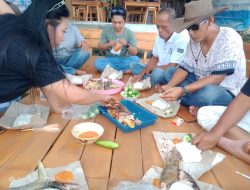 Untuk Menjaga Kekompakan Ormas JBB DPC Bayah Mengadakan Bancakan Bertempat di Karangtaraje