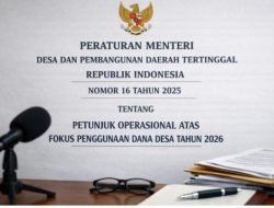 Pemerintah Tetapkan Fokus Penggunaan Dana Desa 2026, BLT hingga Koperasi Desa Merah Putih Jadi Prioritas