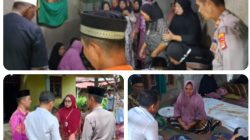 Polres Tanggamus Takziah ke Rumah Duka Korban Tenggelam di Way Lalaan