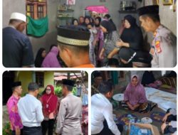 Polres Tanggamus Takziah ke Rumah Duka Korban Tenggelam di Way Lalaan