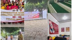 Hari Jadi Intelijen Polri ke-80, Polres Way Kanan Gelar Bakti Sosial dan Donor Darah