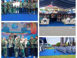 H. Mery, Ketua APDESI Hadiri Perayaan Hari Jadi Kabupaten Batola Ke-66 Tahun Meriah Diisi Dengan Aneka Pertunjukan.