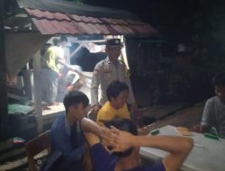 Polsek Banjit Ajak Warga Manfaatkan Layanan 110 di Pos Ronda