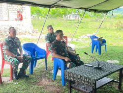 Dandim 1601/Sumba Timur Mengikuti Vicon Percepatan Pembangunan Koperasi Merah Putih