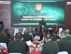 Pangdam IV/Diponegoro Pimpin Sertijab Sejumlah Pejabat Kodam IV/Diponegoro