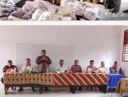 Bupati Madina Kunjungi dan Berikan Bantuan Kepada Warga Bintungan Bejangkar Baru Pasca Banjir.