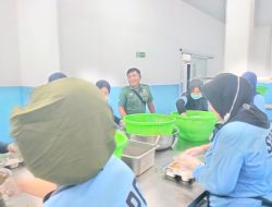 Babinsa Banjarsari Terjun Langsung Ke Lapangan, Cek Dapur MBG Pastikan Makanan Bergizi Gratis Aman dan Higienis