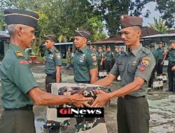 Tingkatkan Kesejahteraan Prajurit, Anggota Kodim 1620/Loteng Terima Distribusi Kaporlap Baru