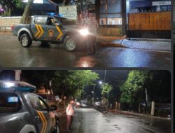 Cegah C3, KSPKT I Polsek Rangkasbitung Polres Lebak Patroli Obyek Vital