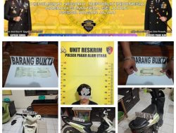 Kapolsek Pagar Alam Utara Pimpin Tangkap Pelaku Pencurian
